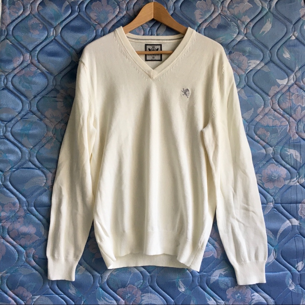 Express Men’s V-Neck Sweater NWOT